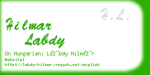 hilmar labdy business card